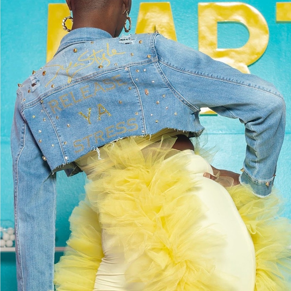 Upcycled Jean Jacket - image 3